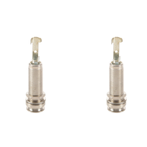 2X Prise de Sortie de Mono pour Basse et Guitare Electrique 6.35mm