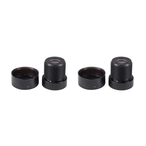 2Pcs 12mm Standard  Board Lens Security CCTV Camera Lens 12 MM  Length 1