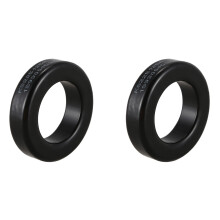 2X Transformer Choking Coil Parts Toroid Ferrite Core AS225-125A Black