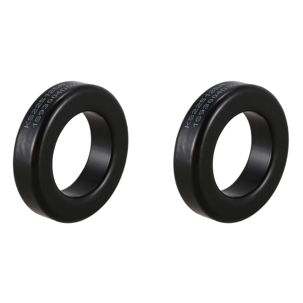 2X Transformer Choking Coil Parts Toroid Ferrite Core As225-125A Black 4711371860358