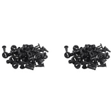 50 Pezzi di Plastica Da 10 mm