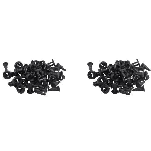 50 Pezzi di Plastica Da 10 mm