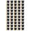 50Pcs DIY Paper Graduation Cap Shaped Gift Box Sugar Chocolate Box Black 1