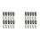Pack of 40 Guitar 3 Way Toggle  Cap Tips Buttons for / Guitar Accessory 4mm 1