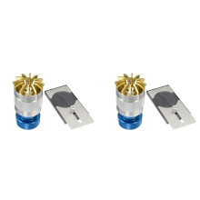 2X Glasabheber Glasdeckel Glas Uhren-Oeffner Uhrenglaeser Entfernen Plattform fuer Glaeser Blau