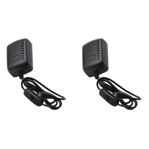 2X US Plug 5V3A 5V/3A Raspberry PI 3 Model B+ Power Adapter /OFF  Button Power Supply Charger /AC Adapter