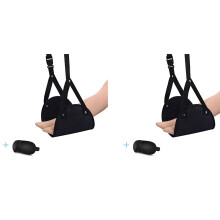 2X Repose- Pieds Ergonomique, Repose- Pieds Avion Repose -Jambes Vol Pied Hamac Bagage À Main Sous