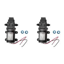 2X Pompe A Eau A Amorcage Automatique A Haute Pression 12V 100W Bateau de Camping de Caravane de 160Psi 8Lpm