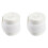 2 Pc Sangle de Sport en Coton Élastique 2.5M Bandage de Boxe Blanc 1