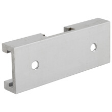 2pcs 80mm T-Track Connector T-Slot Miter Track Jig Fixture Slot Connector for Router Table