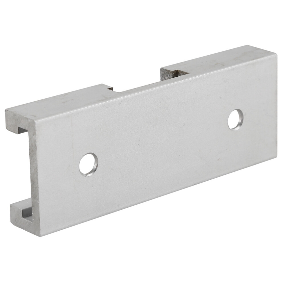 2Pcs 80Mm T-Track Connector T-Slot Miter Track Jig Fixture Slot Connector For Router Table 6031075389725