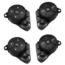4x Left+Right Auto Parte Interna Volante Indossato Interruttore Coperchio Pulsante per W204 W212 C200