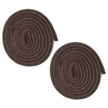 2X Self-Stick Heavy Duty  Strip Roll for Hard Surfaces (1/2 Inch x 60 Inch), Brown
