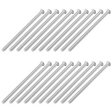 Stainless Steel Button Screw, Hex Socket Bolts Type:M4 / 4mm Bolt Size:M4 x 75mm Your Pack Quantity:20