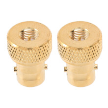 2X Sma Maennlich Auf Bnc Weiblich M / F Gerade Typ Rf Adapter Koaxial Verbindungsstecker