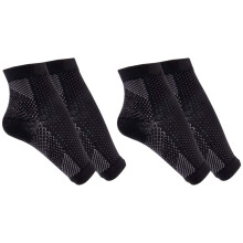 2 Pair Foot Ankle Compression Socks Anti Fatigue Varicose Feet Sleeve Outdoor-L/XL
