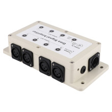 2X Dc12-24V 8 Canaux Dmx Dmx512 de Sortie de Canal Ont Mené Le Distributeur de Diviseur D'Amplificateur de Signal