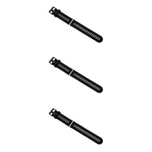 3X for  Fenix 3 HR Soft Silicone Strap Replacement Wrist Watch Band+Tool Kits Black