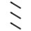 3X for  Fenix 3 HR Soft Silicone Strap Replacement Wrist Watch Band+Tool Kits Black 1