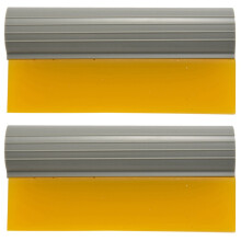 2X Turbo Squeegee Window Film Tools Tube Scraper Water Blade Decal Wrap Applicator Car Home Tint Flexible