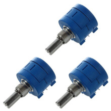 3X 3590S-2-502L 5K Ohm 10-Turn Rotary Wire Wound Precision Potentiometer