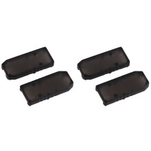 USB Stick Kunststoff GehäUse USB Kunststoff Schale Box für Elektronik Produkte (4 Stücke) Schwarz