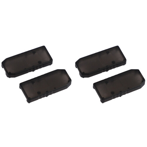 USB Stick Plastic Housing USB Plastic Shell Box for Electronics Products (4 Pcs)Black