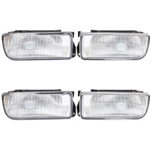 4x Car Paraurti Anteriore Fendinebbia Lampada A Stelo per E36 1992 1993 1994 1995-1998 H1 Senza Lampadina