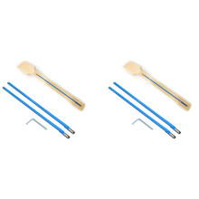 4Pcs Two Way Rod Type Guitar Truss Rod Steel 9 x 420mm  Guitar Accessories