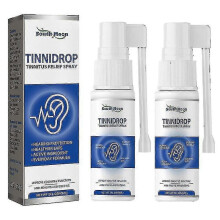 (2pcs) 1-3pcs Tinnitus Relief Spray 60ml, Ear Wax Relief Spray, Fast Soothing for Tinnitus & Ear Fullness, Natural Herbal Formula