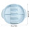 (Mist Blue) Non-Slip Silicone Taco Holder 2