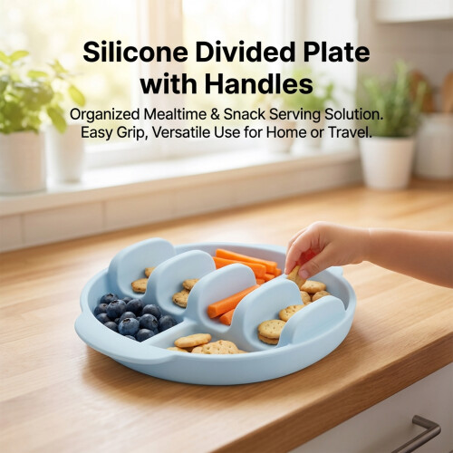 (Mist Blue) Non-Slip Silicone Taco Holder 2