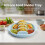 (Mist Blue) Non-Slip Silicone Taco Holder 5