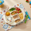 (Beige) Non-Slip Silicone Taco Holder 5
