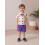 (6-12 Months, Multicolor) Σετ 2 τεμαχίων με στάμπες. 4