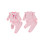 (12-18 Months, Pink) Σετ ρούχων γενεθλίων με λάστιχο 2