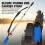 (Blue, Large Size) Adjustable Fishing Rod Strap - Outdoor Accessory 7