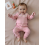 (6-12 Months, Pink) Σετ 2 τεμαχίων και παντελόνι 3