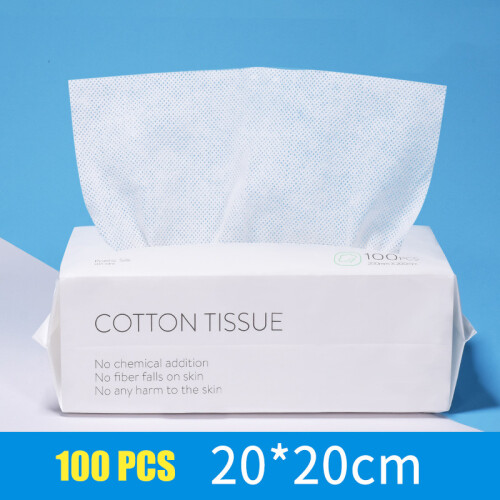(Grid Pattern) 50pcs Travel Towel Tablets, Disposable Napkins