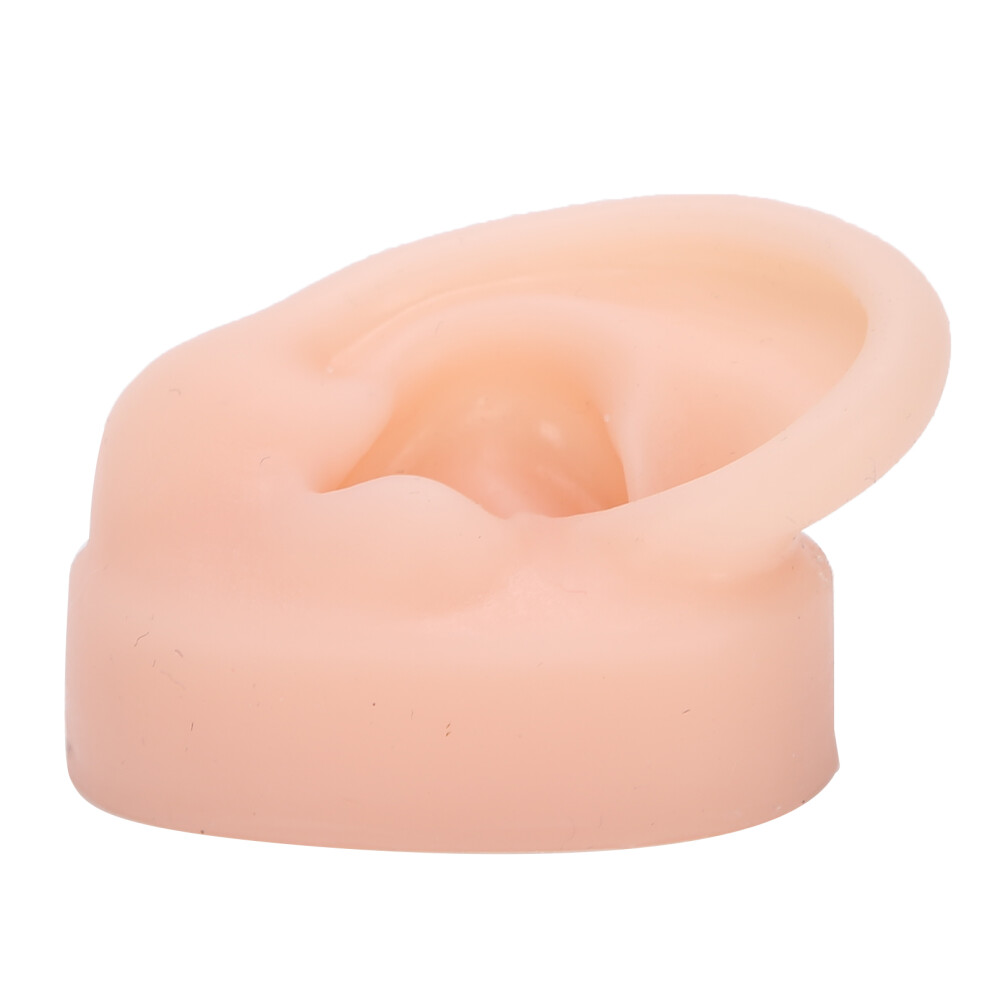 Silicone Right Ear Model for Hearing Aid Demo 45x35x65mm