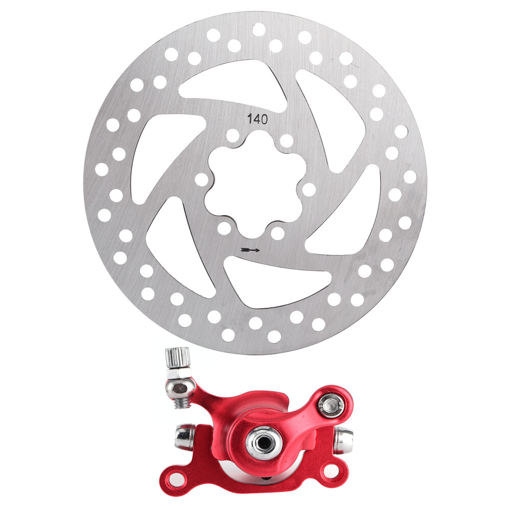 Aluminum Alloy Brake Caliper & Disc Set For 24-48V Electric Scooter 8051388003758