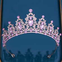 (4) Crystal Crown for Bride & Bridesmaid - Luxurious Headdress