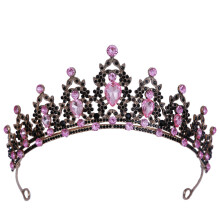 (21#) Crystal Crown for Bride & Bridesmaid - Luxurious Headdress