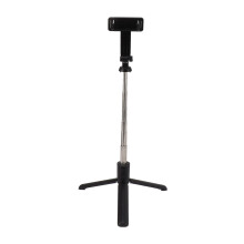 Mini Trépied Selfie Stick en Aluminium de 41,3 pouces avec Télécommande pour Téléphones