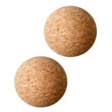 2 Pieces Wooden Cork Wine Stopper, Cork Stopper for Wine Decanter Carafe Bottle Replacement 2.4 Inch/ 6.1 cm