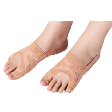 Atmungsaktiver Doppelzehenkorrektor für Hallux Valgus und überlappende Zehen  M