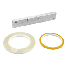For Revoxsonido 1/4 10Inch Tape Splicing Set Splicing Block with Leader Tape,Opening Cassettes Tape Reel to Reel Tapes B