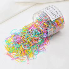 (Spring) Colorful Hair Ties 1000/1600 Pcs for Women Kids