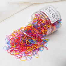 (Pearl Light) Colorful Hair Ties 1000/1600 Pcs for Women Kids