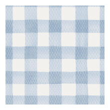 Cath Kidston Painted Gingham Blue Gingham Wallpaper